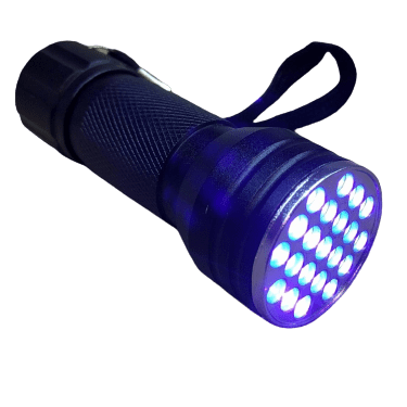 Lampe de poche LED UV