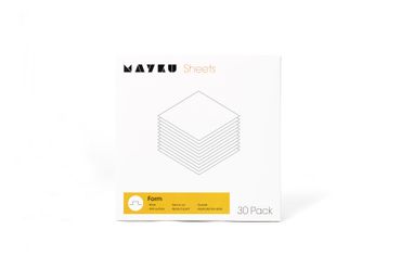Feuilles thermoformage Mayku FormBox blanche (paquet de 30)