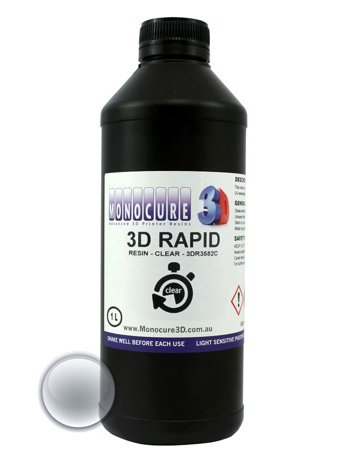 Monocure 3d Résine Rapide 1L Clear