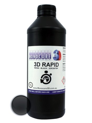 Monocure 3d Résine Rapide 1L Noire
