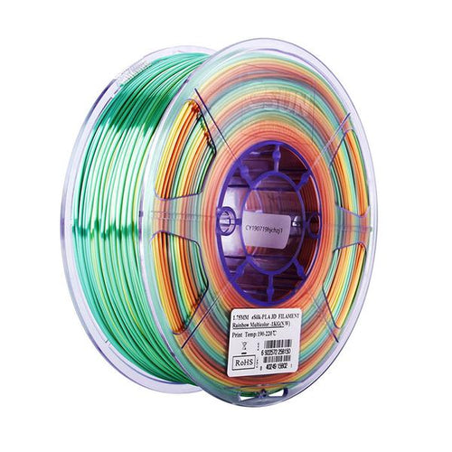 eSun - eSilk PLA - Rainbow Multicolor - 1.75 mm - 1 kg