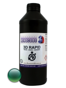 Monocure3D - Rapid Resin - Vert (Green) - 1 L
